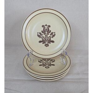 Vintage Pfaltzgraff Village Bread or Appetizer Plates | Set of 4 | 1980s Mark